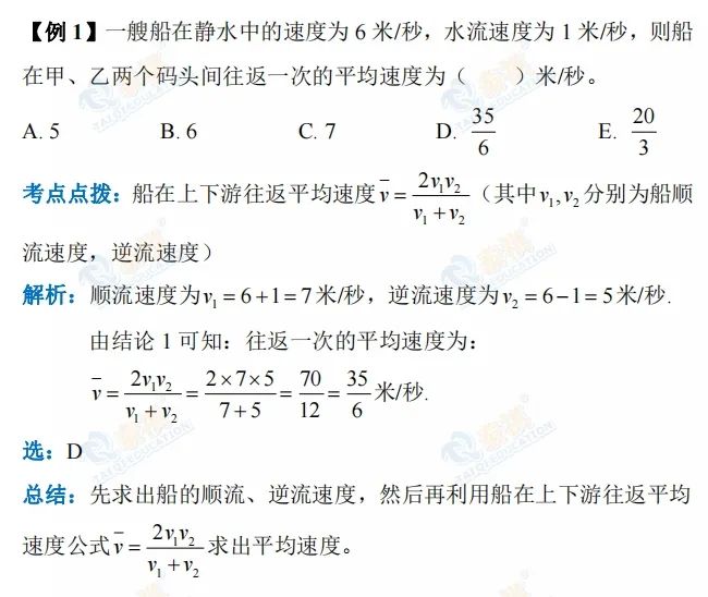 管綜數(shù)學應用題解題技巧之水流問題